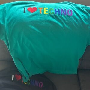 Balenciaga t shirt lot size L large I love Balenciaga white black